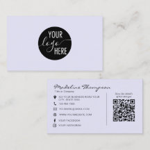 Code QR du logo de la société professionnelle Lave
