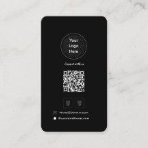 Code QR minimaliste Médias sociaux Votre profil de
