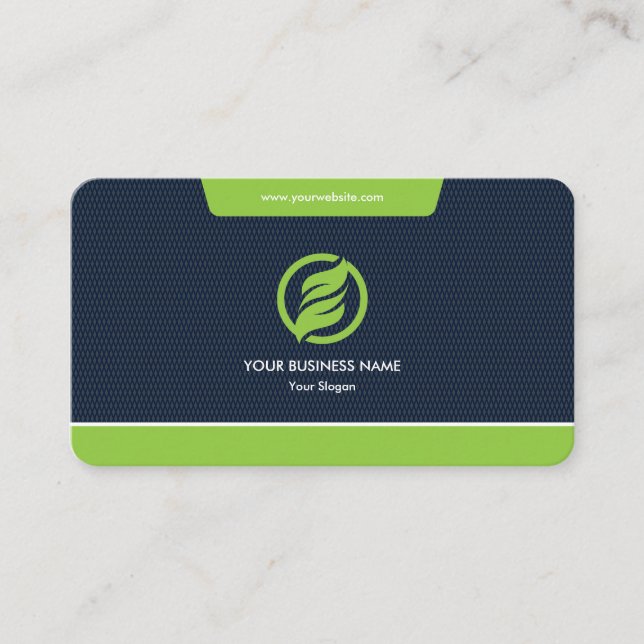 Carte De Visite Code QR moderne professionnel personnalisé (Devant)