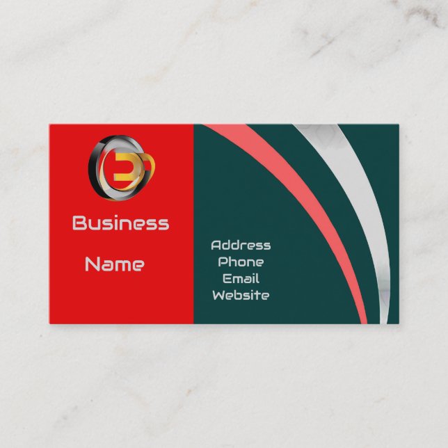 Carte De Visite Code QR personnalisé professionnel (Devant)
