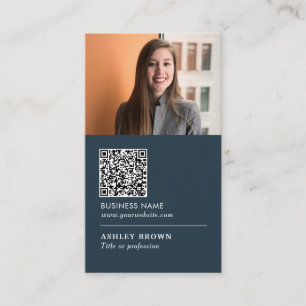 Carte De Visite Code QR Photographie immobilière professionnelle 