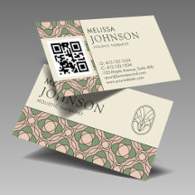 Code QR Santé Holistique Zen Horizontal