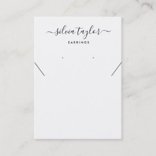 Carte De Visite Code QR simple et minimaliste