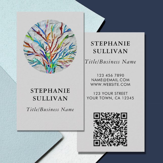 Carte De Visite Code QR unique (Créateur téléchargé)