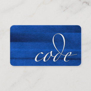 Carte De Visite Code : Singe codeur, Programmeur