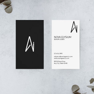 Carte De Visite Codeur d'intelligence artificielle