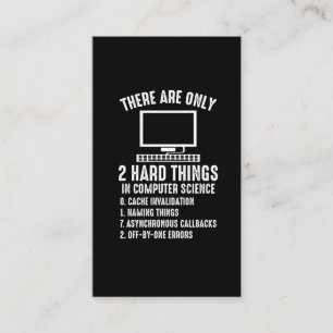 Carte De Visite Codeur ingénieur programmeur informatique