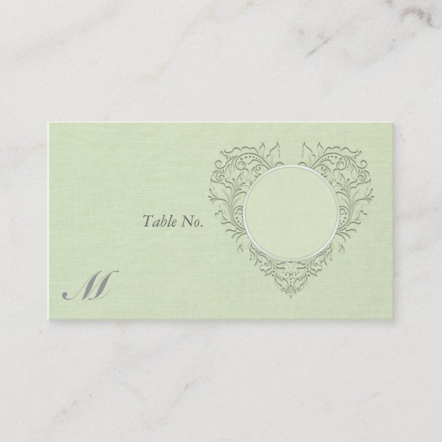 Carte De Visite Coeur de chaux (Devant)