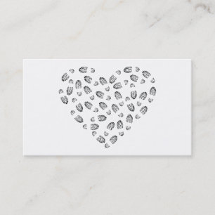 Carte De Visite coeur de démarrage de combat