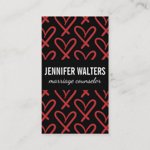 Carte De Visite Coeurs