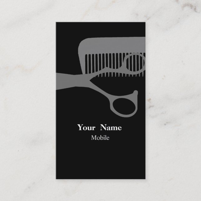 Carte De Visite Coiffeur (Devant)