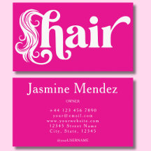 Coiffeur Rose Vibrant Salon Professionnel
