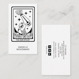 Carte De Visite Coiffeur Tarot