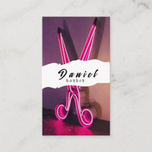 Carte De Visite Coiffeuse et coiffeuse - Stabilisez avec style