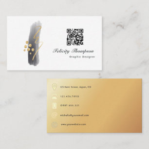 Carte de visite Collage Traits Tendances