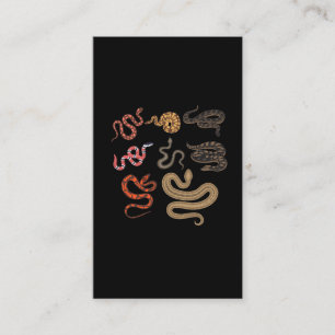 Carte De Visite Collecte de reptiles de serpent
