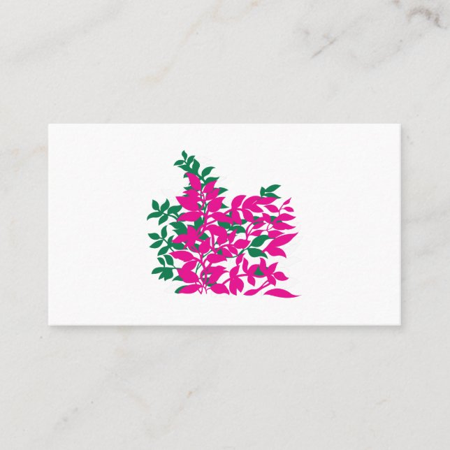 Carte De Visite Collection de décoration de Noël rustique pour la  (Devant)