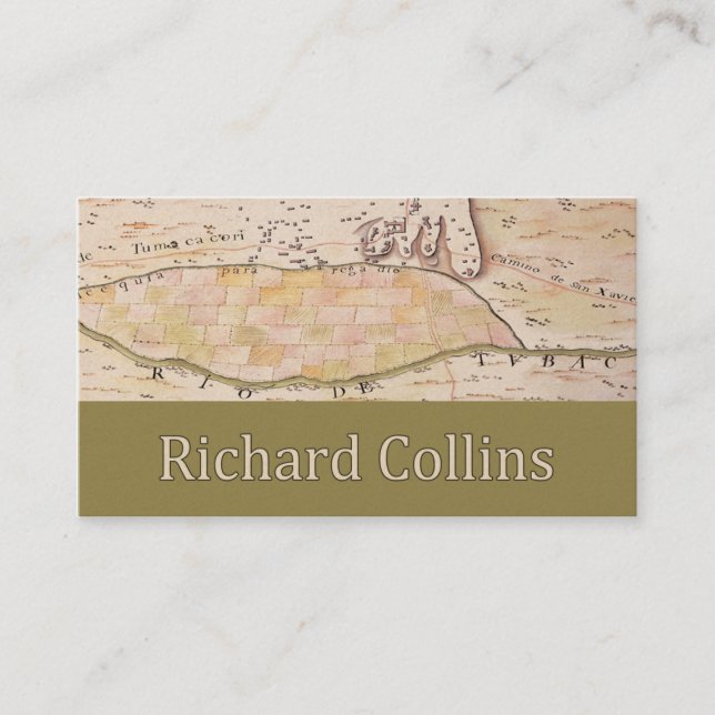 Carte De Visite CollinsBizCards (Devant)