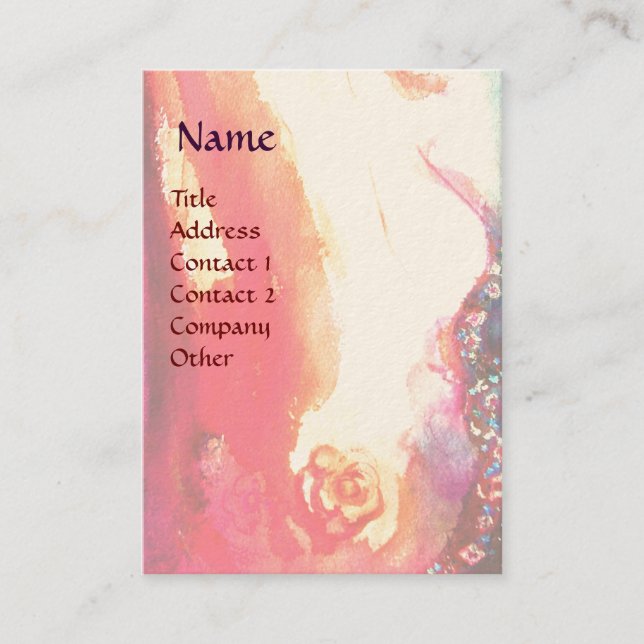 Carte De Visite COLOMBINA / Arts du spectacle, Costume Designer (Devant)