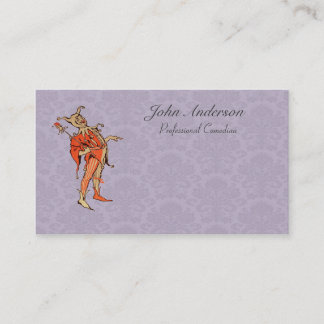 Carte De Visite Comédien professionnel - farceur de cour