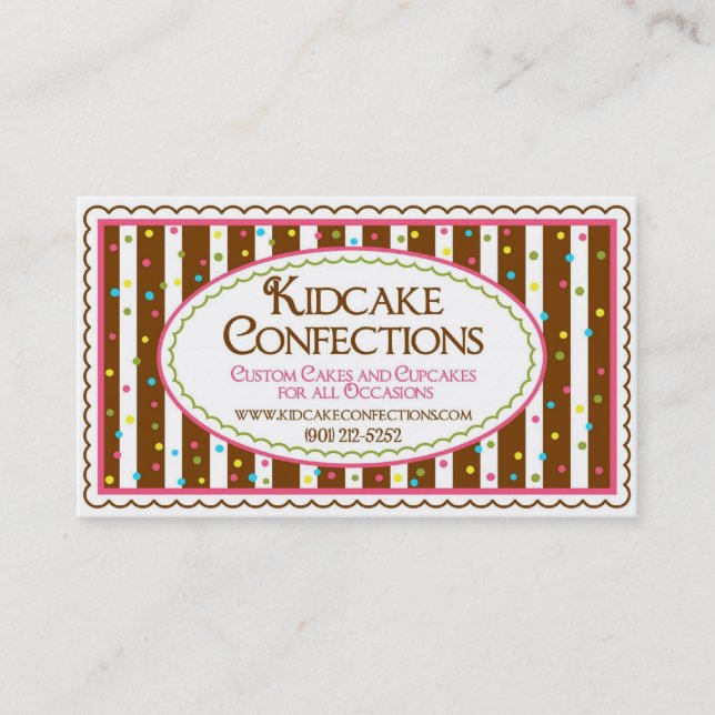 Carte De Visite Commande à façon pour Jennifersorg (Devant)