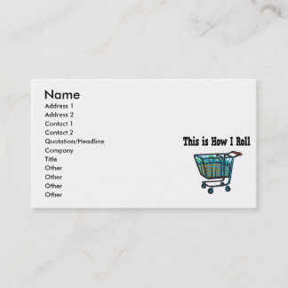 Carte De Visite Comment faire pour lancer le panier