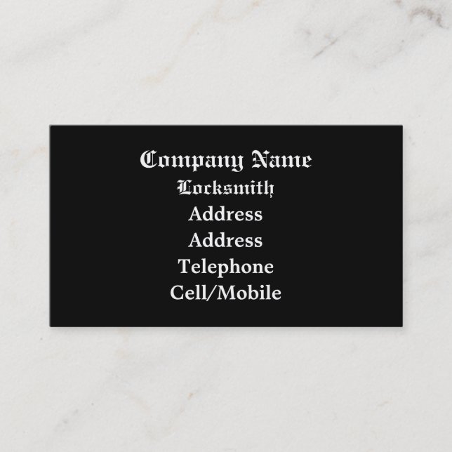 CARTE DE VISITE COMMERCES, COUVERTURE (Devant)