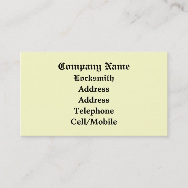 CARTE DE VISITE COMMERCES, COUVERTURE (Devant)