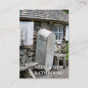 CARTE DE VISITE COMMERCES. NOUVELLES SALLES DE BAINS.