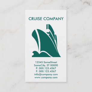 Carte De Visite compagnie de croisière sur mesure
