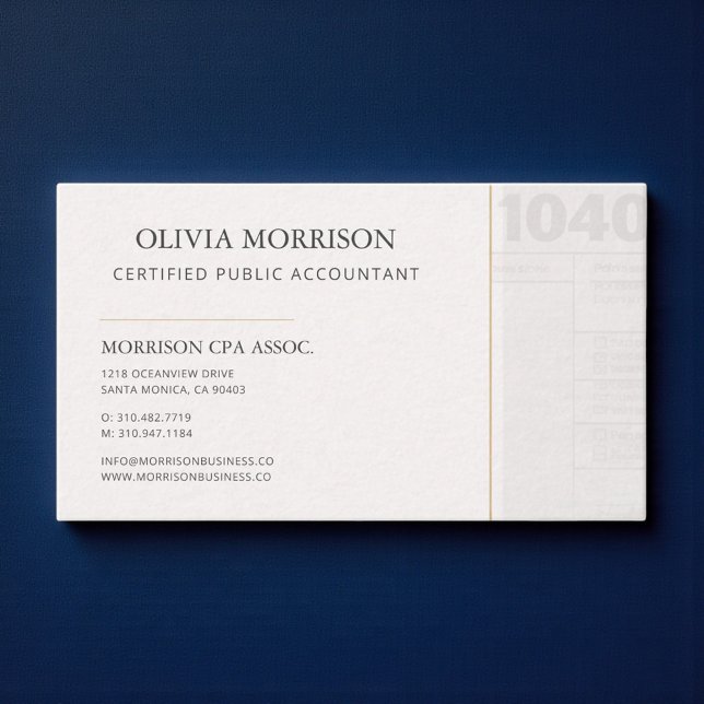 Carte De Visite Comptable Agréé Professionnel (Créateur téléchargé)