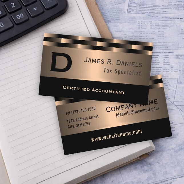 Carte De Visite Comptable professionnel agréé en préparation de dé (Créateur téléchargé)