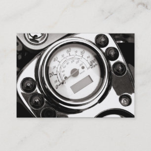 Carte De Visite Compteur de vitesse de moto