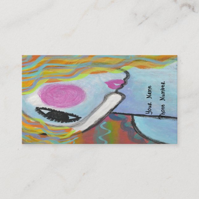 Carte De Visite Concepteur artistique de cheveux (Devant)