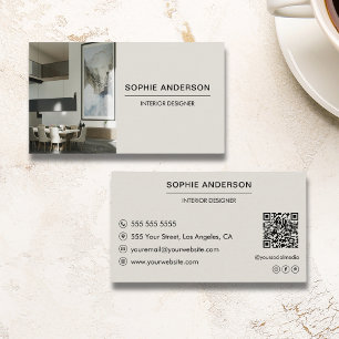 Carte De Visite Concepteur de photos personnalisées professionnel