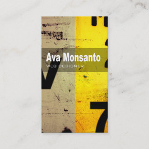 Carte de visite "concepteur de technologie d'art