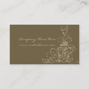 Carte De Visite Concepteur floral