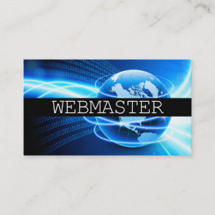 Carte De Visite Concepteur maître développeur Web Tech informatiqu