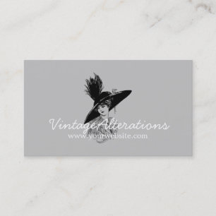 Carte De Visite Concepteur Seamstress d'altérations vintages