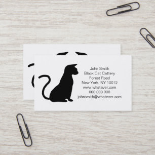 Carte De Visite Conception de chats