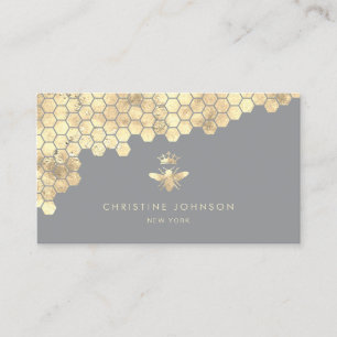 Carte De Visite conception de l'abeille royale