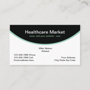 Carte De Visite Conception de services de soins de santé