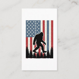 Carte De Visite Conception de t-shirt vectoriel vintage Bigfoot Dr