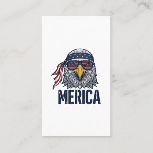 Carte De Visite Conception de T-shirt Vintage Patriote Eagle Meric