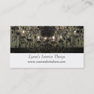 Carte De Visite Conception d'intérieur de lustre