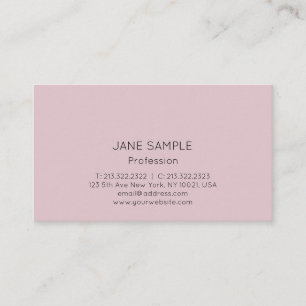 Carte De Visite Conception élégante moderne professionnelle simple