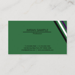 Carte De Visite Conception minimaliste élégante moderne tendance s