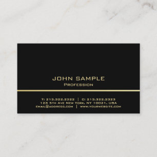 Carte De Visite Conception minimaliste moderne et professionnelle