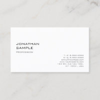 Conception professionnelle élégante minimaliste