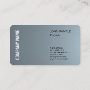 Carte De Visite Conception professionnelle moderne élégante et sim